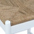 Kairo White Oak and Natural Woven Wicker Wishbone Back Dining Counter Stool