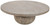 Sophia 42" Round Reclaimed Pine Modern Coffee Table with Ball Pedestal Base