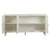 Xander Reclaimed Acacia Whitewash Coastal 66" Long 3-Door Sideboard with Iron Hardware