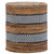 Dawson Banana Bark and Cotton Round Hand Woven Side Table