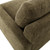 Inverness Chenille Modern Over Stuffed Sofa with Modern Track Arms