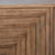 Luke 54" Mindi Wood Veneer Carved Sideboard in Medium Brown