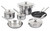 Le Creuset 12-Piece Stainless Steel Cookware Set