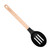 Epicurean Gourmet Series Utensils Natural Black Slotted Spoon