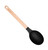 Epicurean Gourmet Series Utensils Natural Black Large Spoon