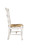French Ladderback Side Chair, White - Set of 2