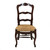 French Ladderback Side Chair, Brown - Set of 2