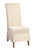 Linen Slip Covered Parsons Chair - Set of 2