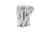 Copse Stool, Silver Leaf, Small