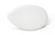 River Stone Coffee Table, Gel Coat White, Small