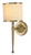 Primo Cream Brass Wall Sconce