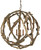 Driftwood Orb Chandelier