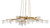 Forest Light Gold Chandelier