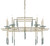 Sethos Silver Rectangular Chandelier