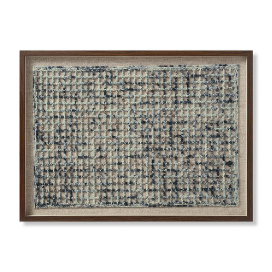 Loloi Citizen Blue  Ivory 2-1 X 3-7 Wall Art