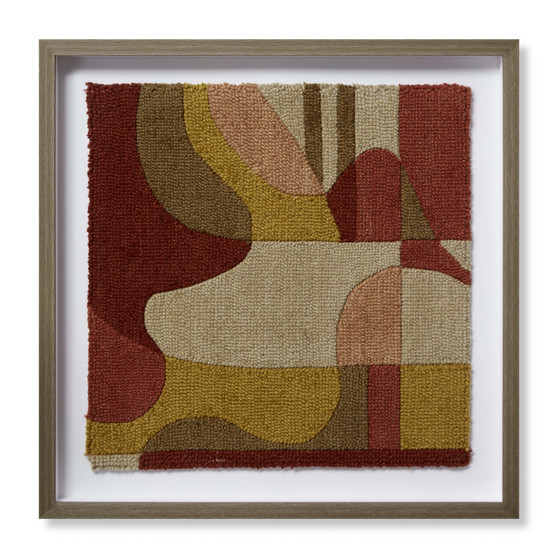 Loloi Smitten Multi  Red 2-6 X 2-6 Wall Art