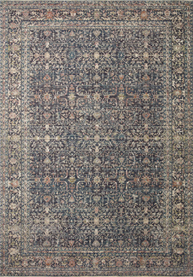 Jean Stoffer x Loloi Bradbury Midnight Multi 18 x 18 Sample Rug