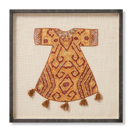 Loloi Bandar Yellow  Red 1-11 X 1-11 Wall Art
