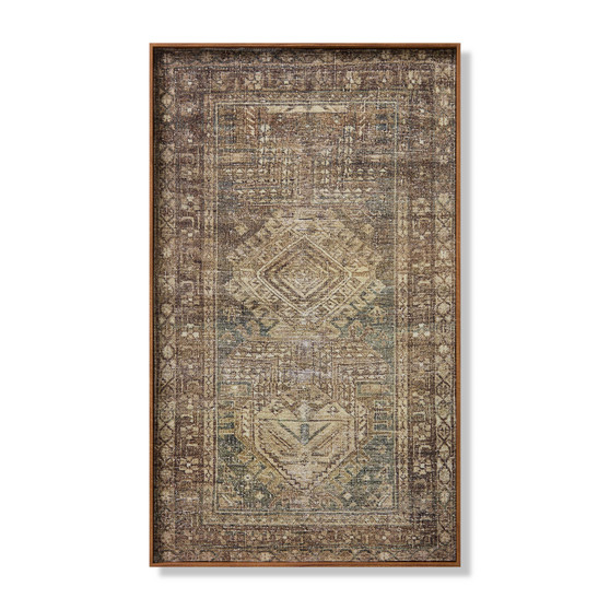Loloi Lagoon  Mocha 2-4 x 3-10 Wall Art Wall Art