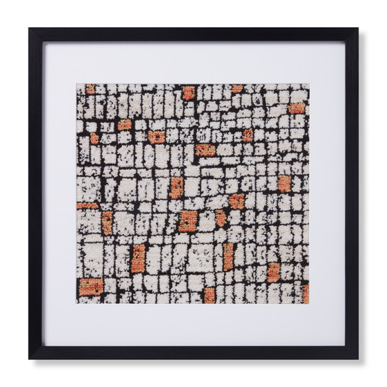 Loloi Artglass Multi  Ivory 2 X 2 Wall Art
