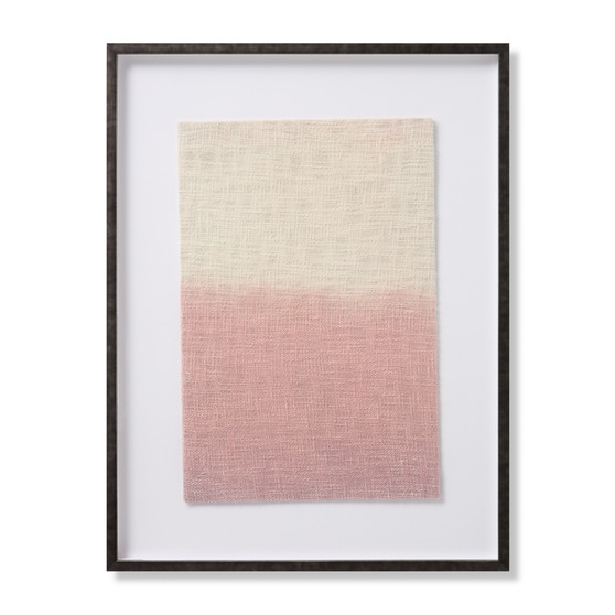 Loloi Cosmopolitan Pink  Ivory 2-7 X 2-1 Wall Art
