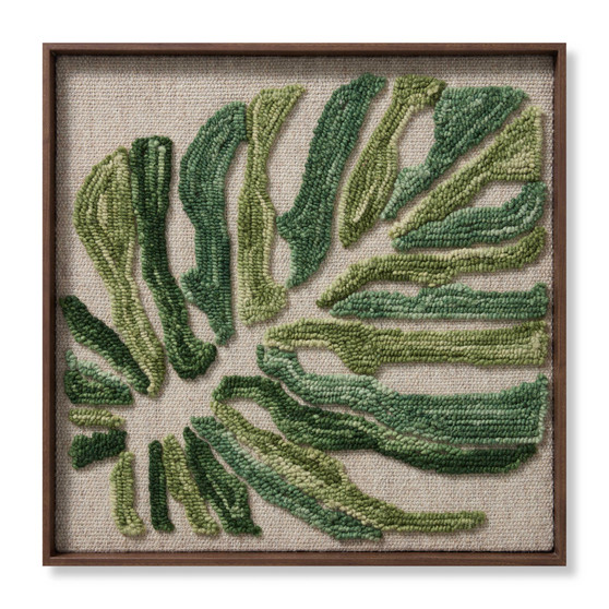 Loloi Sandaland Green  Ivory 2-1 x 2-1 Wall Art