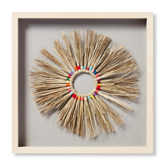 Loloi Rainbow Wreath Mini Multi 1-4 X 1-4 Wall Art