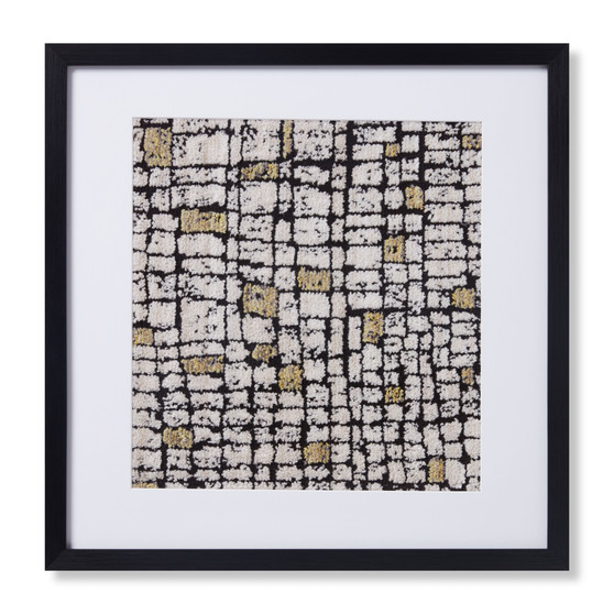 Loloi Sandglass Multi  Ivory 2 X 2 Wall Art