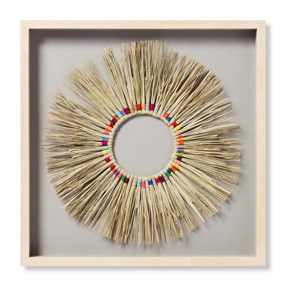 Loloi Rainbow Wreath Multi 1-8 X 1-8 Wall Art