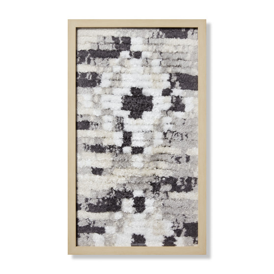 Loloi Gobi Grey  Ivory 1-6 X 2-2 Wall Art