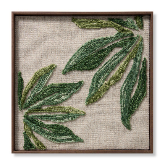 Loloi Wallacea Green  Ivory 2-1 x 2-1 Wall Art
