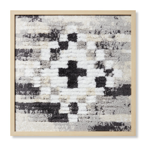 Loloi Fete Grey  Ivory 2-2 X 2-2 Wall Art