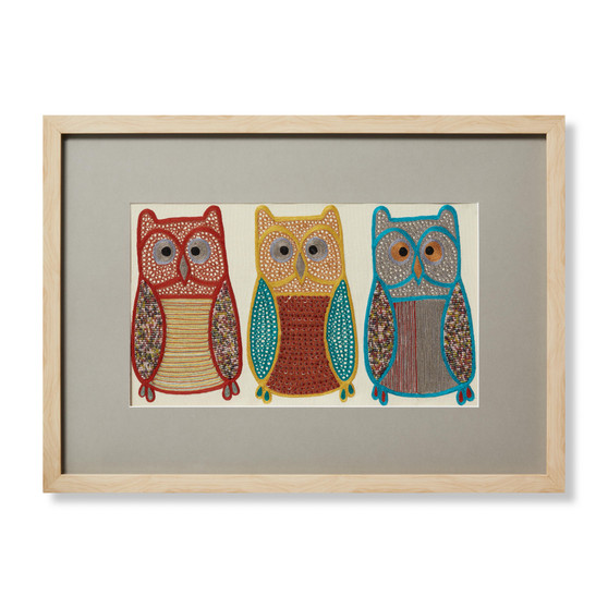 Loloi Know it All Natural 2-5 x 1-9 Wall Art
