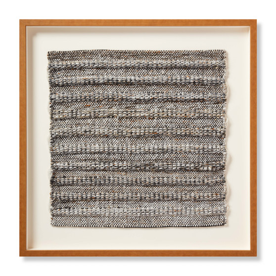 Loloi Traipse Black  Ivory 2-4 X 2-4 Wall Art