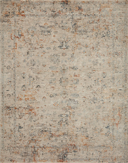 Loloi Axel Silver  Spice 18 x 18 Sample Rug