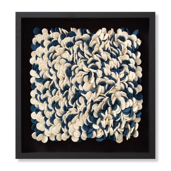 Loloi Blue Salter Blue 2 X 2 Wall Art