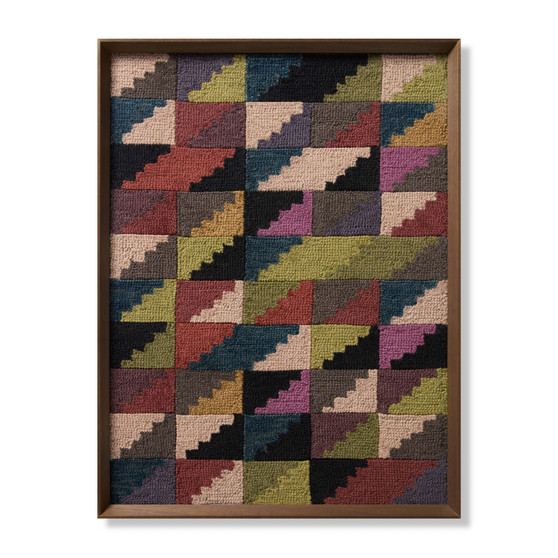 Loloi Bolivia Multi  Black 3-6 X 2-8 Wall Art