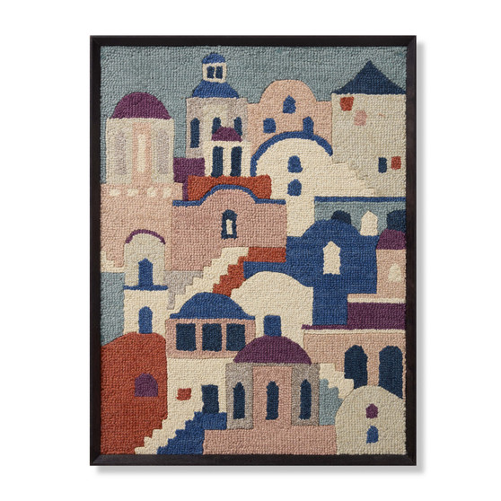 Loloi Santorini Multi  Ivory 2-7 X 3-2 Wall Art