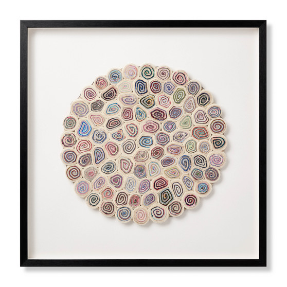 Loloi Jelly Natural  Multi 2-8 X 2-8 Wall Art