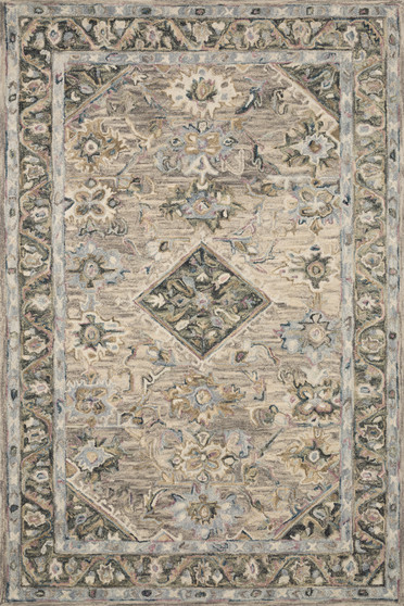 Loloi II Beatty Sky  Multi 18 x 18 Sample Rug