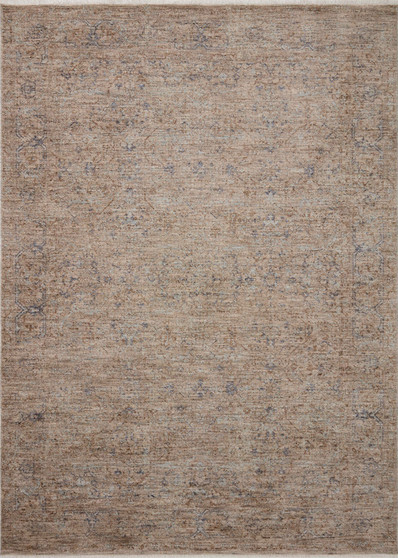 Angela Rose x Loloi Blake Taupe  Blue 18 x 18 Sample Rug