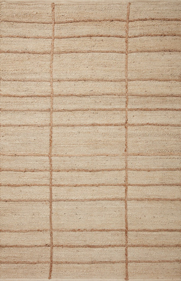 Loloi II Bodhi Ivory  Natural 18 x 18 Sample Rug (2)