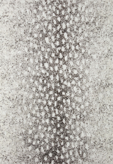 Loloi II Bliss Shag Grey  White 18 x 18 Sample Rug