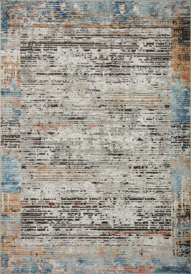 Loloi II Bianca Ash  Multi 18 x 18 Sample Rug