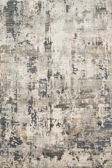 Loloi Cascade Ivory  Natural 18 x 18 Sample Rug