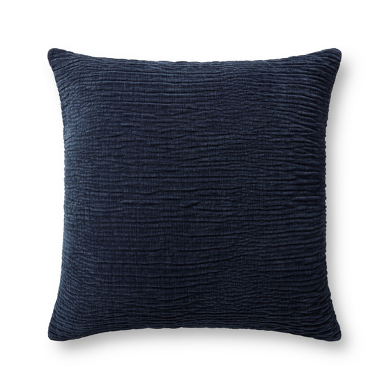 Loloi Navy 22 x 22 Cover wDown Pillow