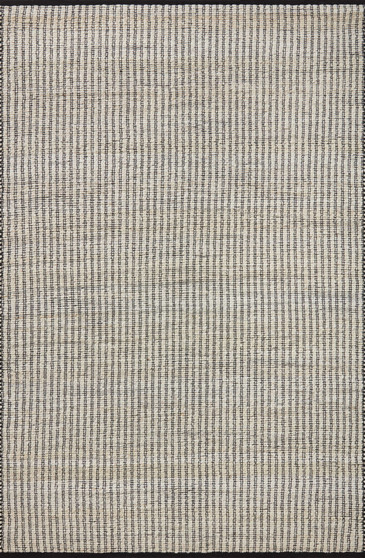 Angela Rose x Loloi Colton Ivory  Black 18 x 18 Sample Rug