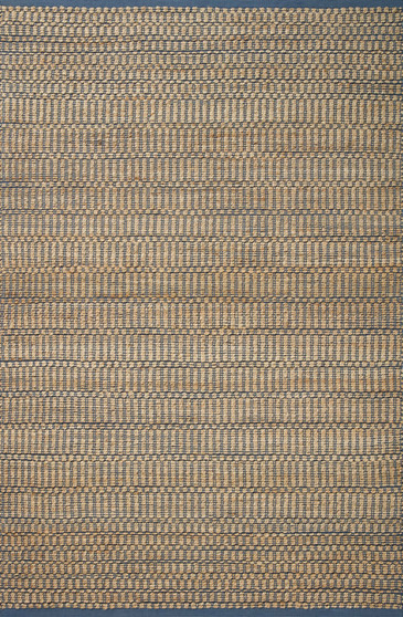 Angela Rose x Loloi Colton Natural  Navy 18 x 18 Sample Rug