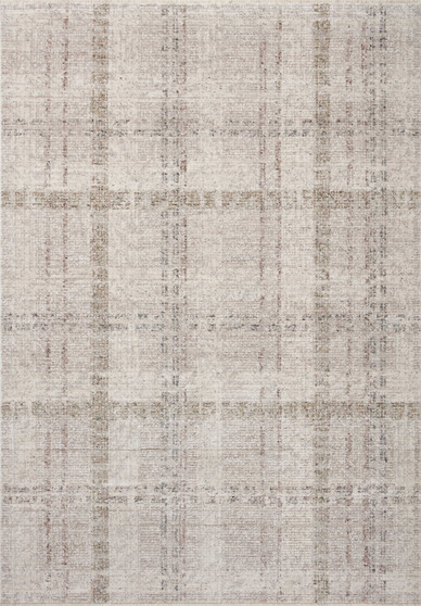 Angela Rose x Loloi Ember Ivory  Multi 18 x 18 Sample Rug