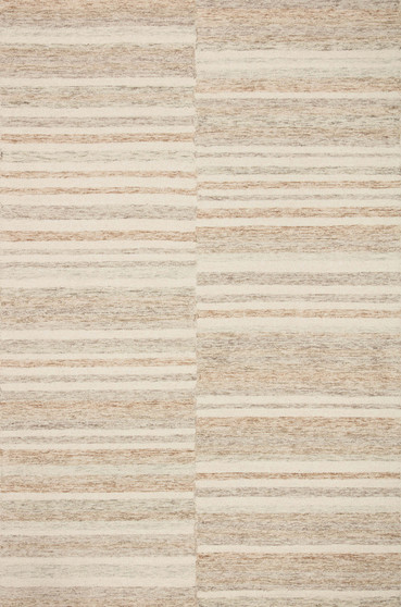 Chris Loves Julia x LoloiChris Ivory  Clay 18 x 18 Sample Rug